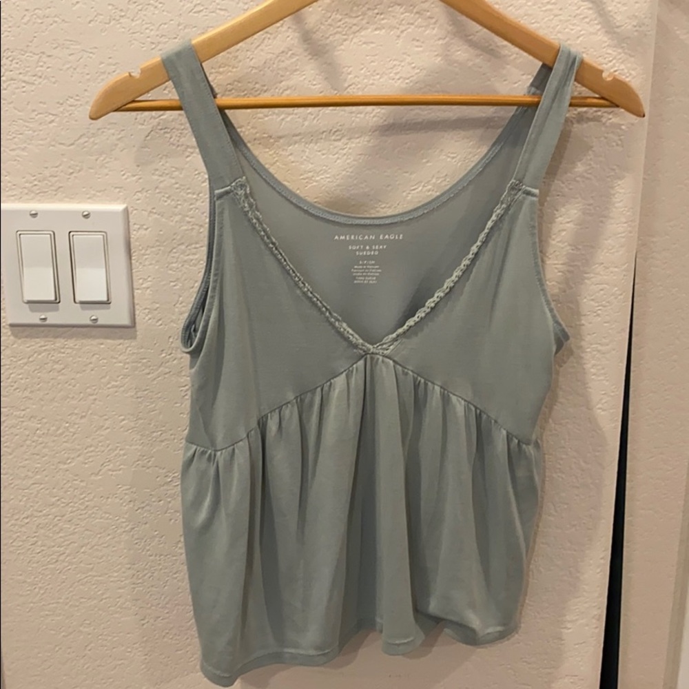 2 - American Eagle Soft & Sexy Sueded tanks